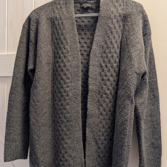 Silver Jeans Charcoal Women's Cardigan - Picture 1 of 2